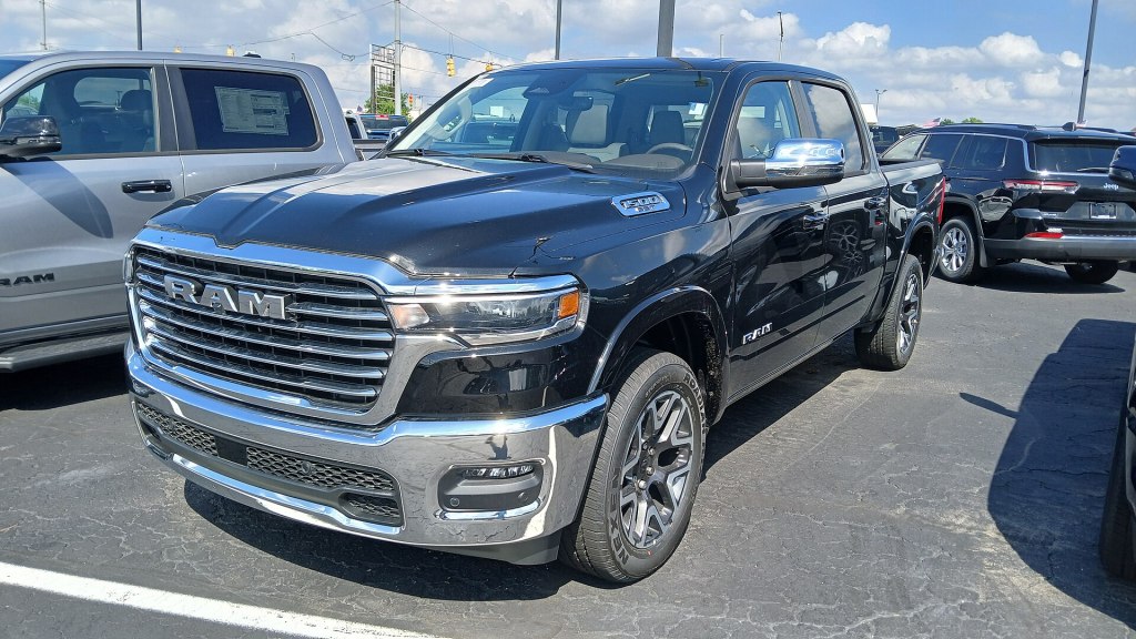 Front view of a 2025 Ram 1500 pickup truck